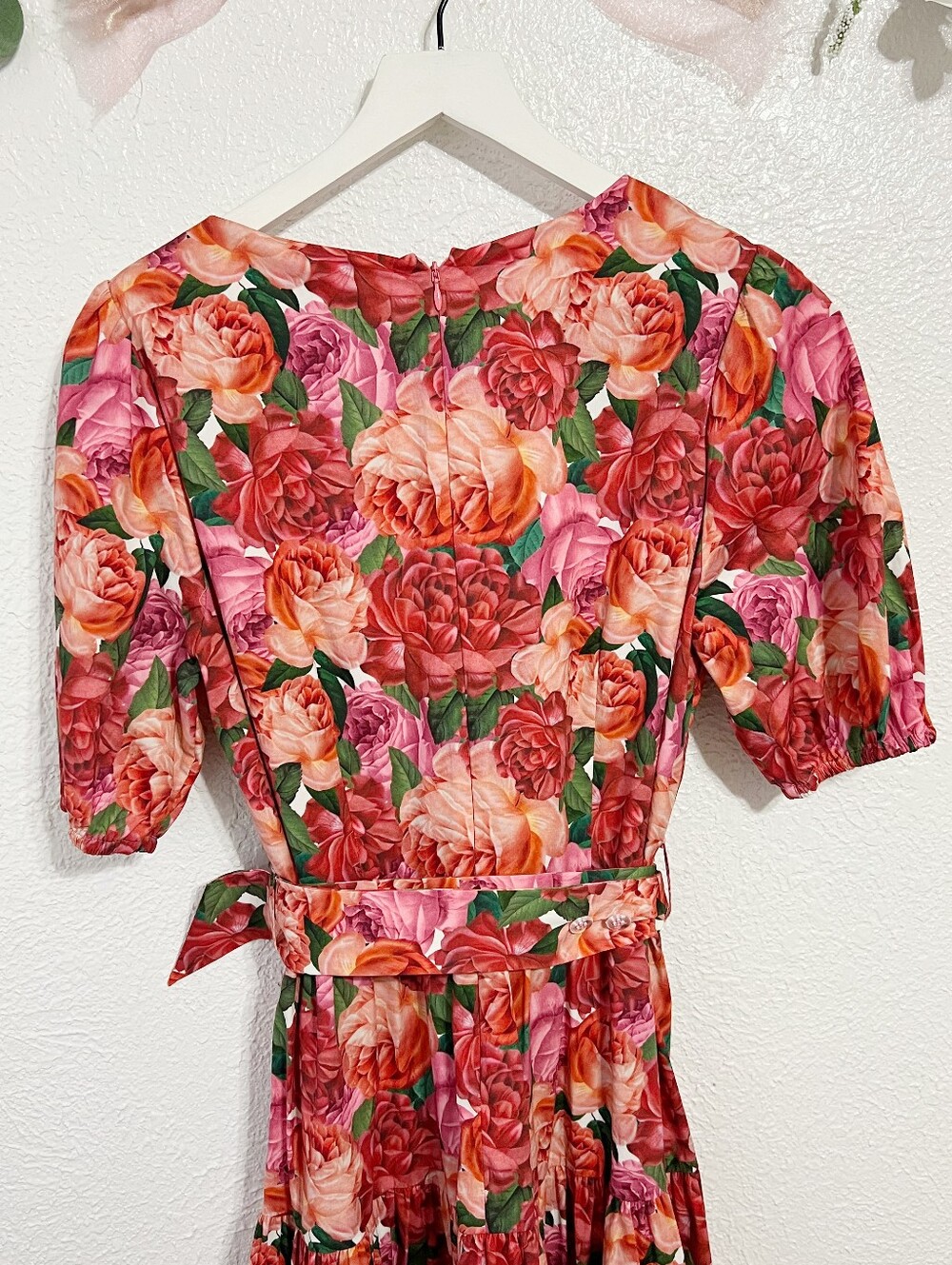 FINAL PRICE NWT Sachin and Babi Carina Belted Floral Midi Dress NO MORE DISCOUNT - Picture 11 of 12